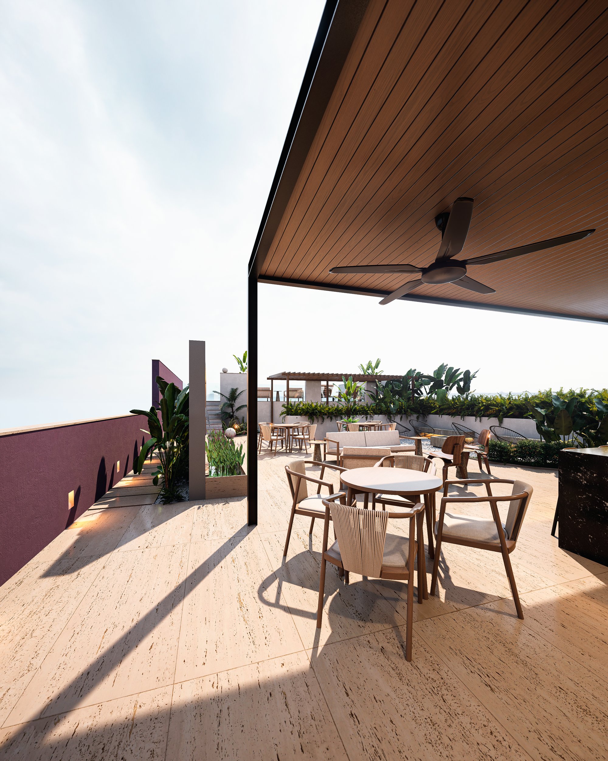 Purple Savage — Détail du bien 15 Rooftop