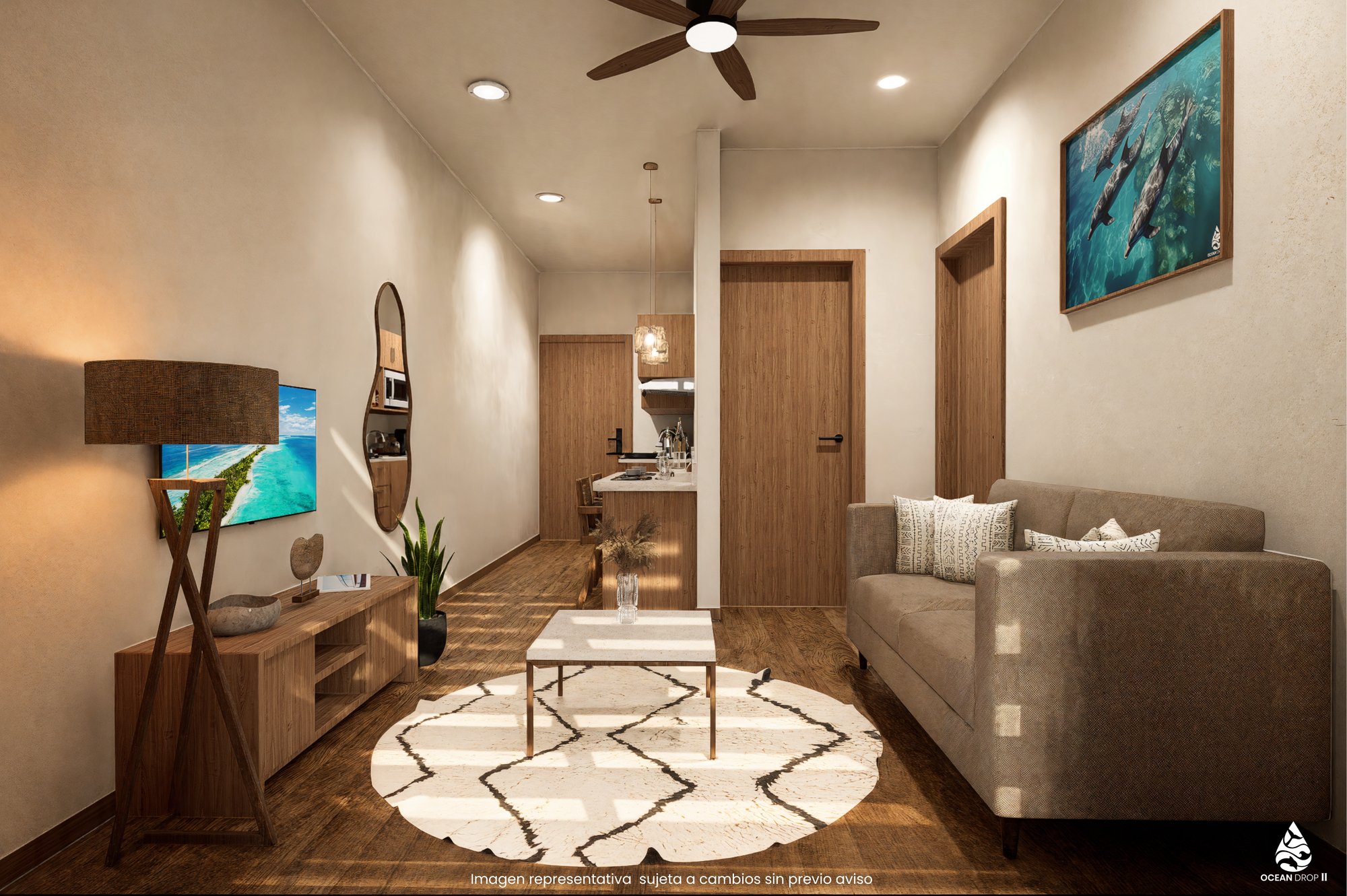 Ocean Drop 2 — Détail du bien X05 ONE BEDROOM 2