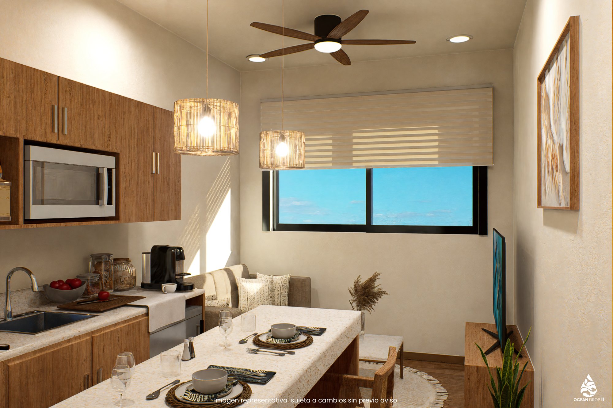 Ocean Drop 2 — Détail du bien X06 ONE BED ROOM