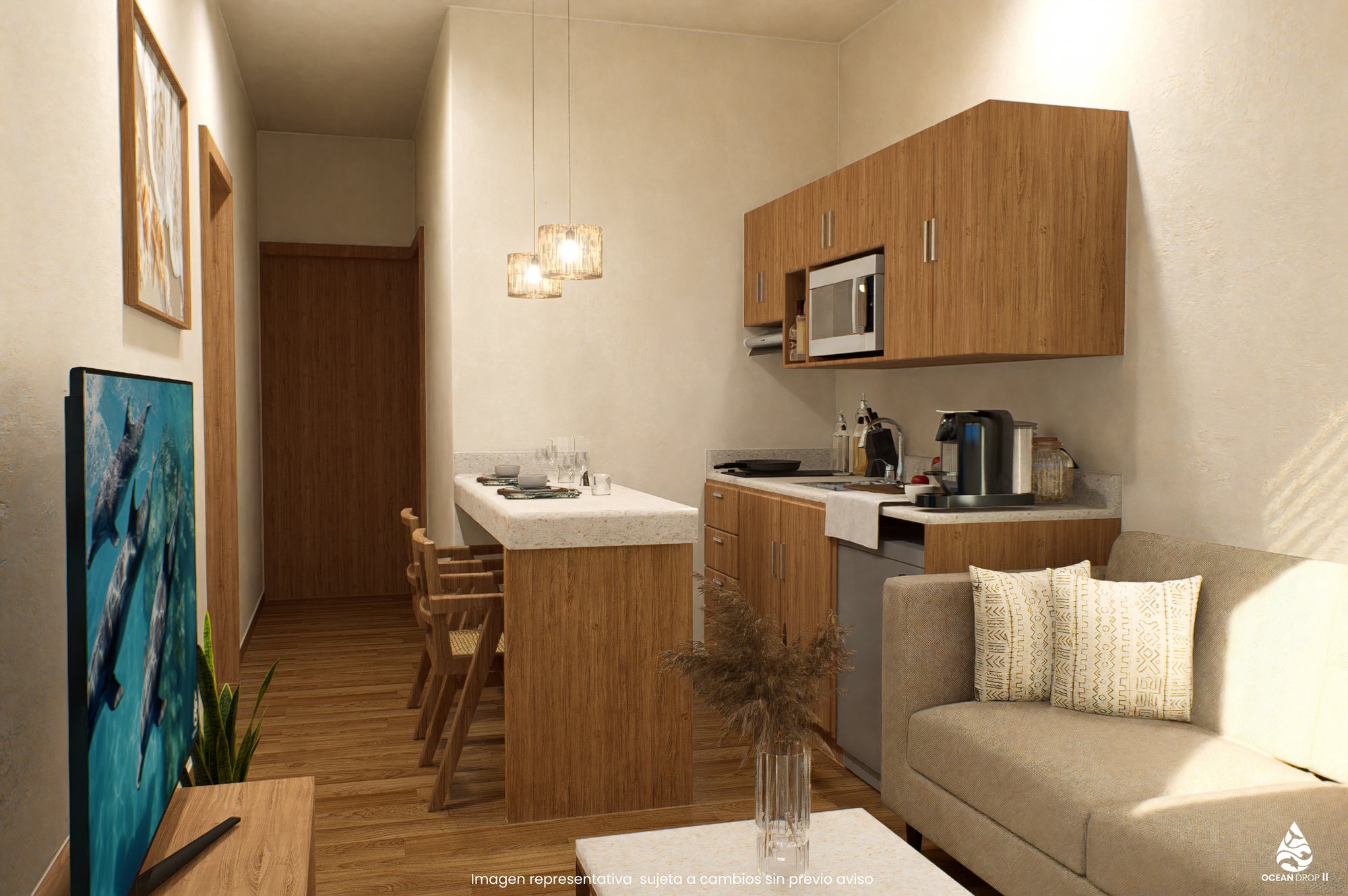 Ocean Drop 2 — Détail du bien X06 ONE BED ROOM 2