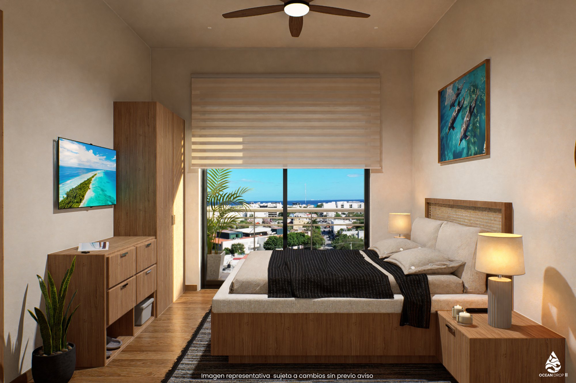 Ocean Drop 2 — Détail du bien X06 ONE BED ROOM 4