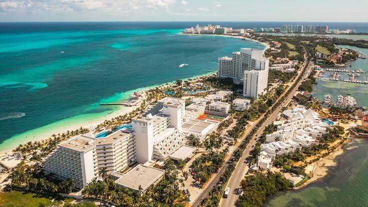 Cancun zone hôtelière Riviera Maya